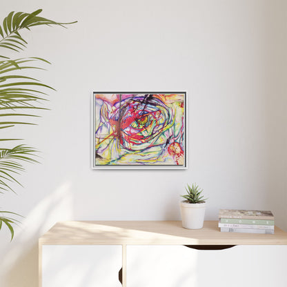 The Eye Framed Art Print - Kia Day Design