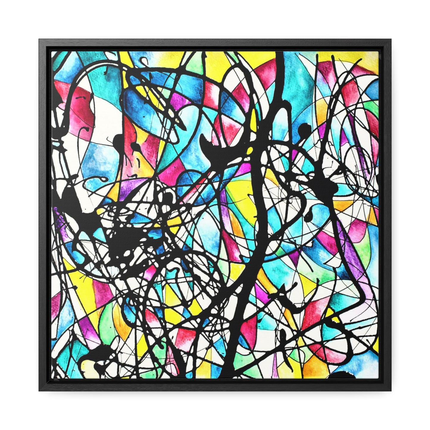 Kaleidoscope Gallery Canvas Wraps, Square Frame