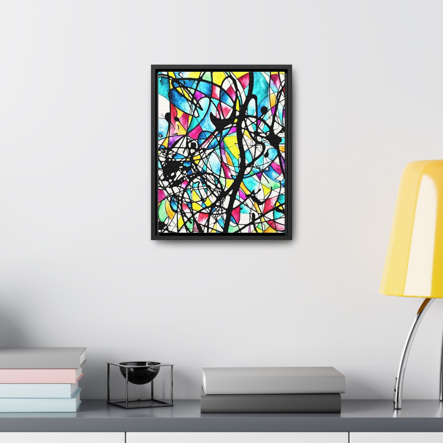 Kaleidoscope Gallery Canvas Wraps, Vertical Frame