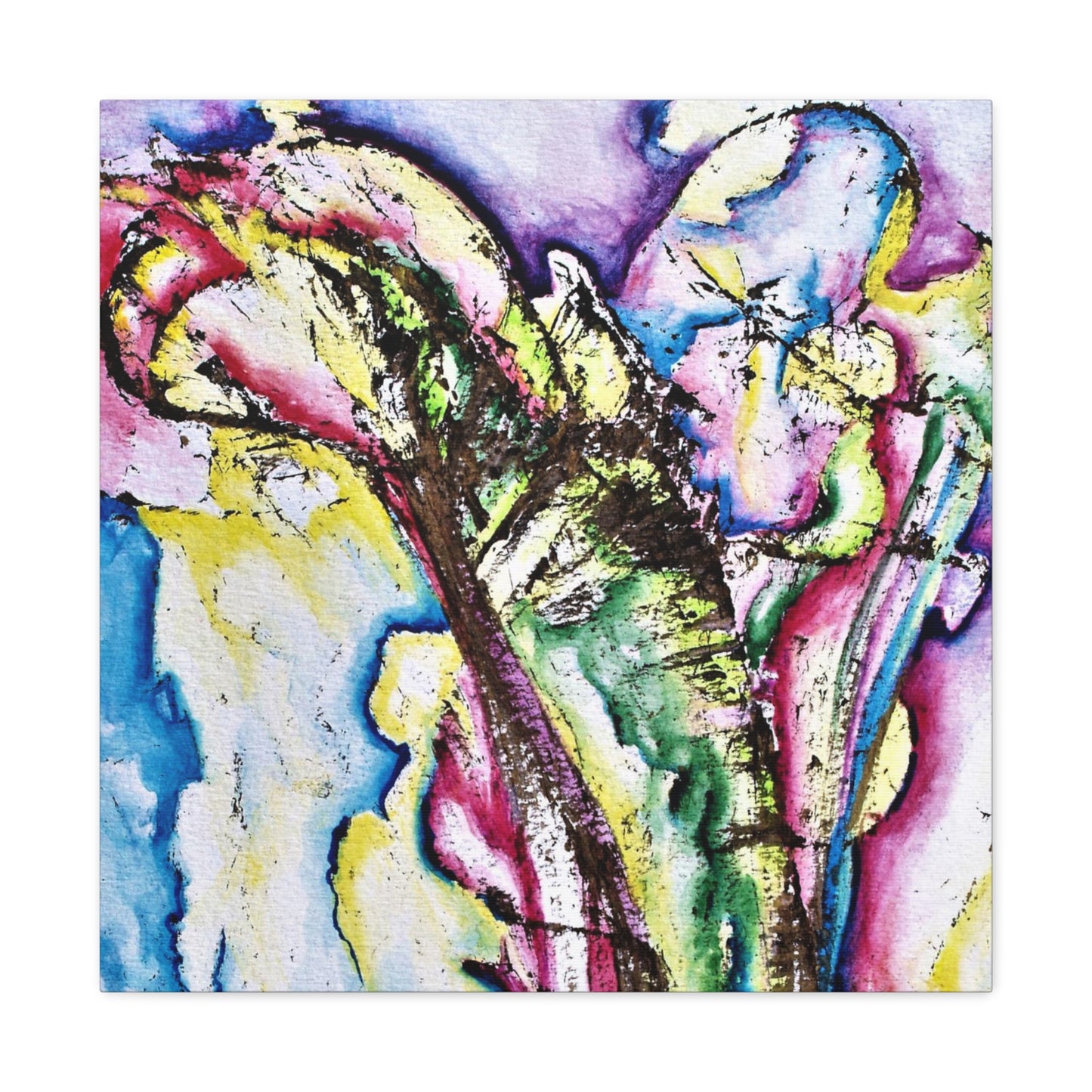 Calla Lilies Canvas Gallery Wraps