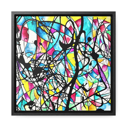 Kaleidoscope Gallery Canvas Wraps, Square Frame 12″ x 12″ Premium Gallery Wraps (1.25″)