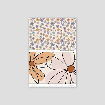 Petal Party Wallpaper - Sample - Wallpaper