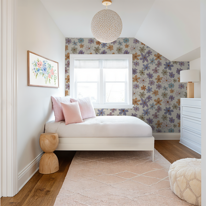 Petal Party Wallpaper - LUXE Peel & Stick - Wallpaper