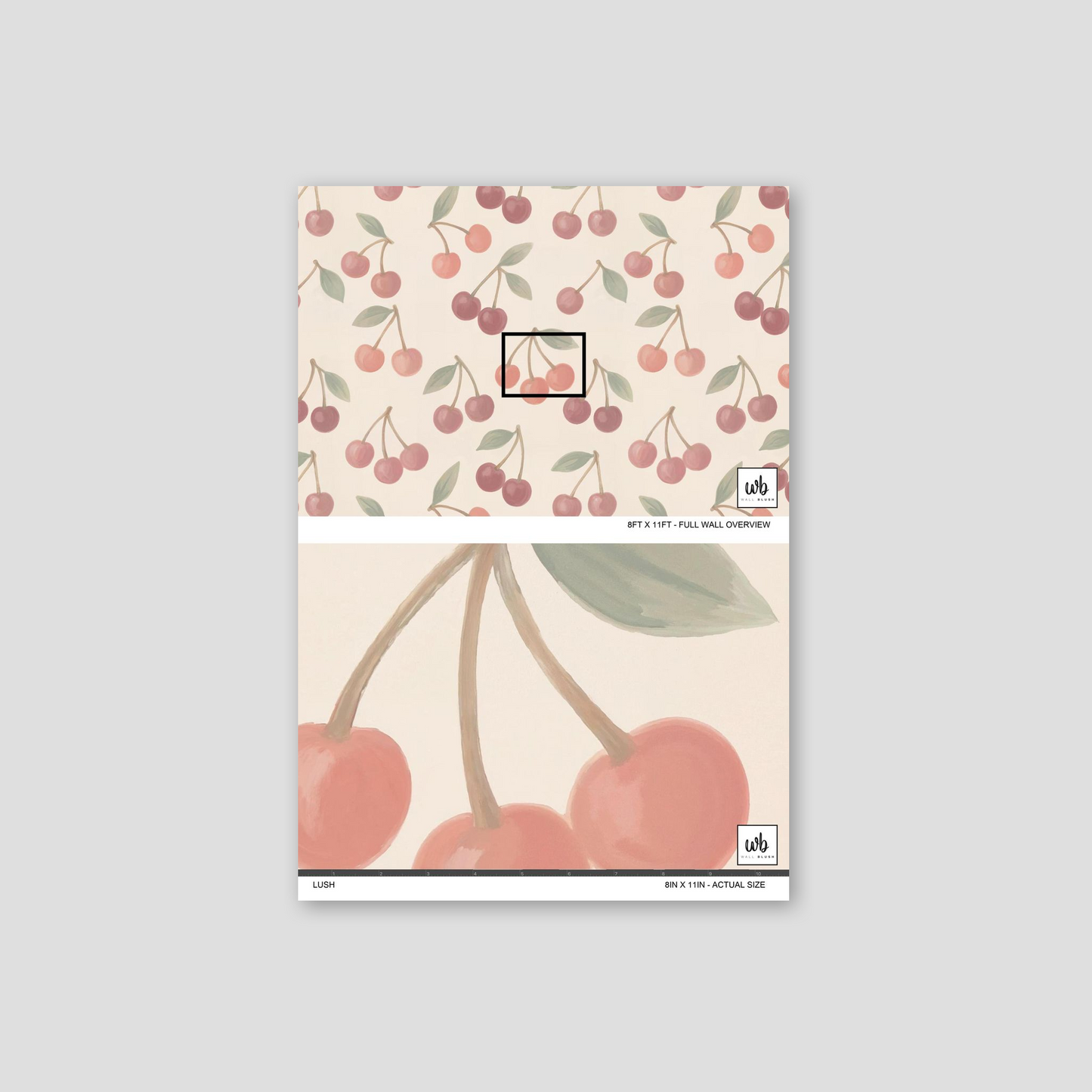 Lush Wallpaper- WALL BLUSH- {{Product type}}