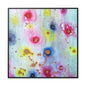 Raining Blooms Gallery Canvas Wraps, Square Frame 36″ x 36″ Premium Gallery Wraps (1.25″)