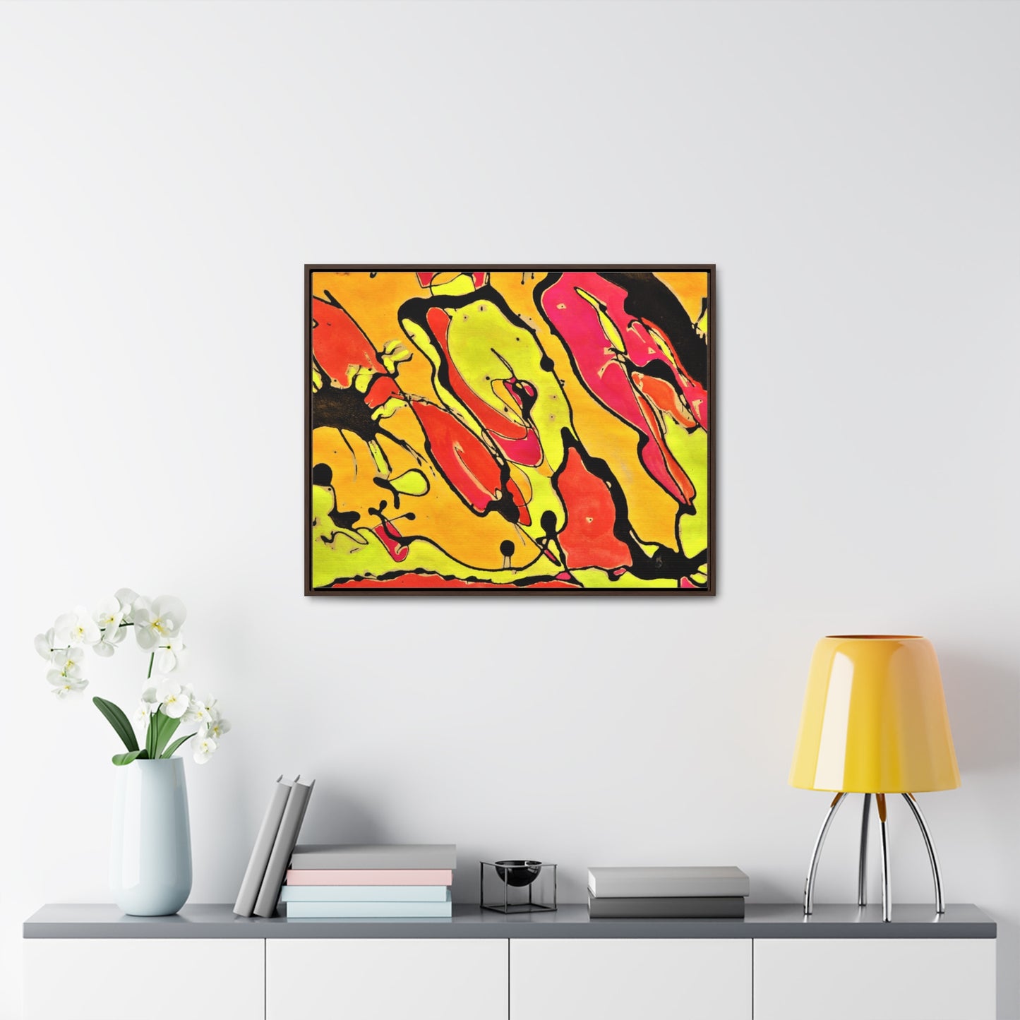 80's Rapture Gallery Canvas Wraps, Horizontal Frame