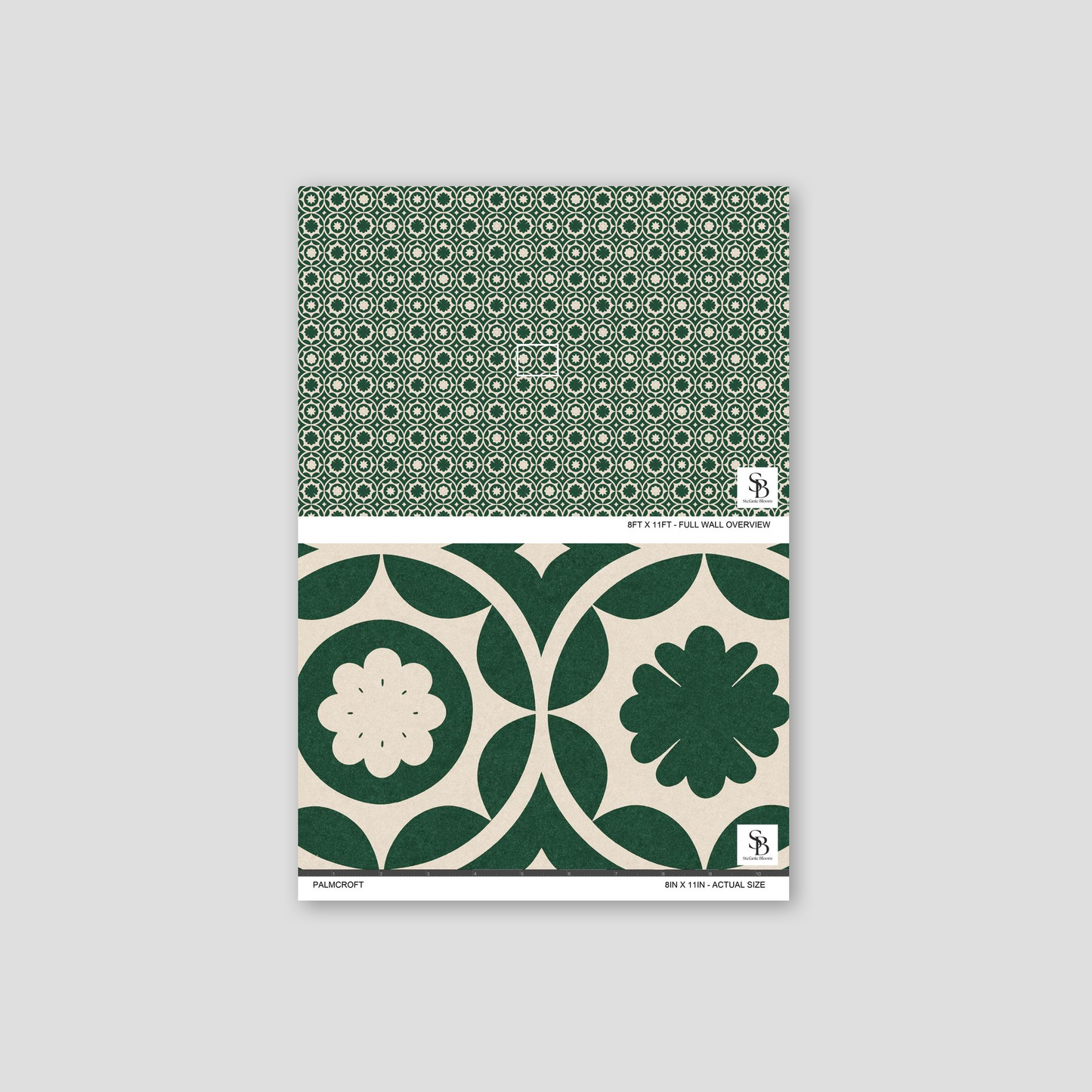 Palmcroft Wallpaper - Sample - Wallpaper