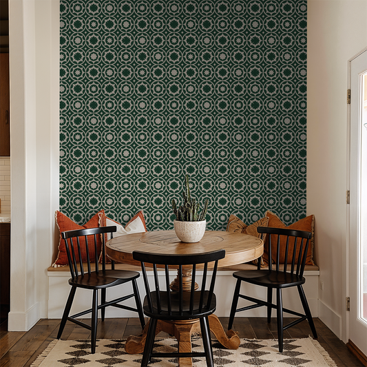 Palmcroft Wallpaper - LUXE Peel & Stick - Wallpaper
