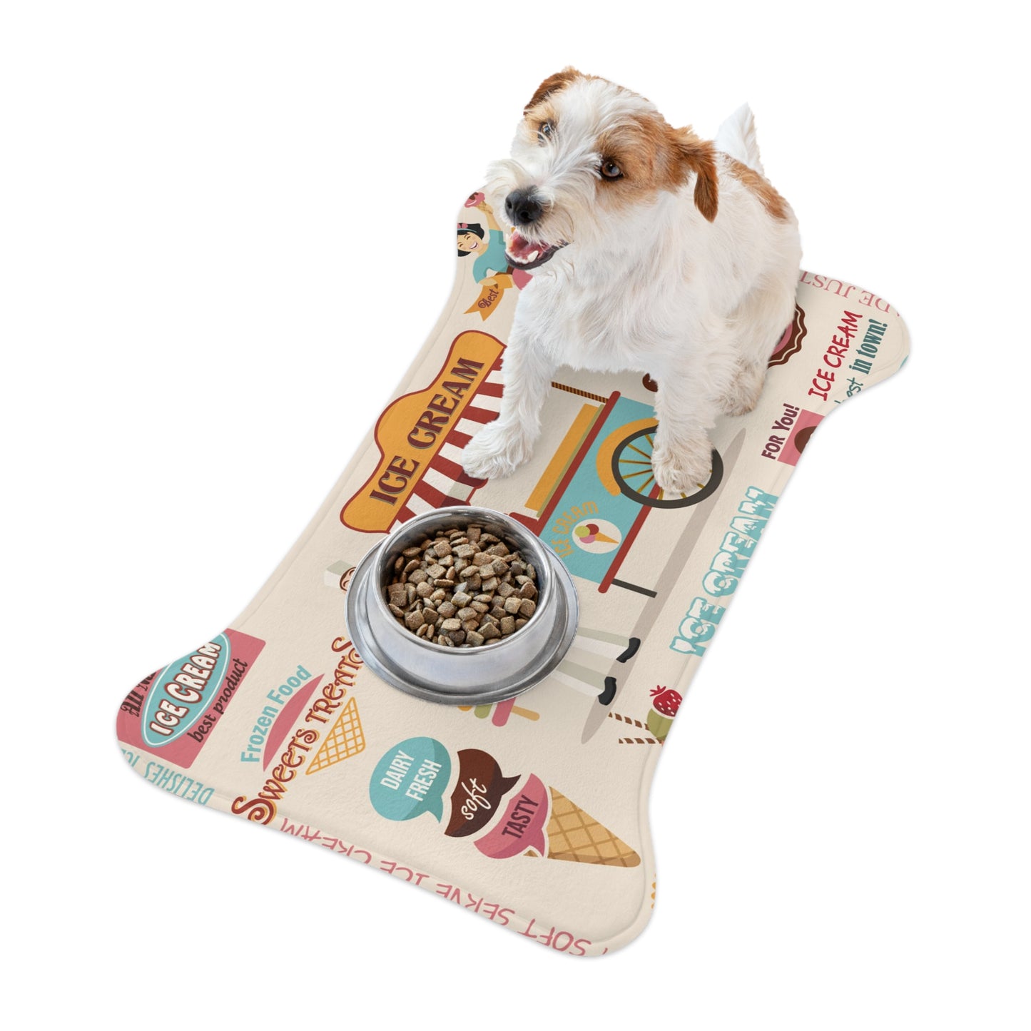 Ice Cream Pet Feeding Mats