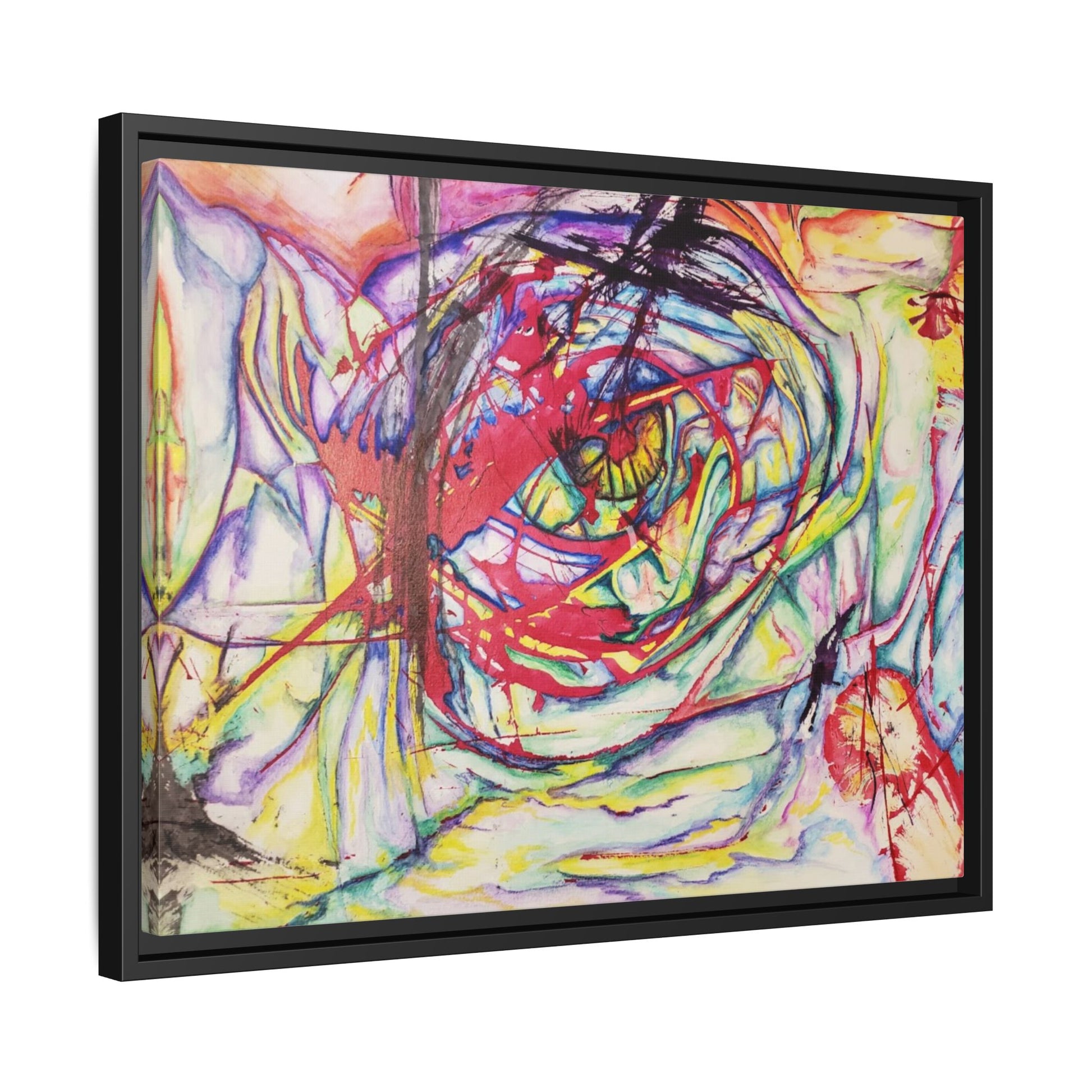 The Eye Framed Art Print - Kia Day Design
