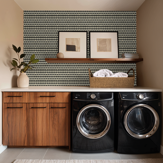 Eclipse Tile Wallpaper - LUXE Peel & Stick - Wallpaper