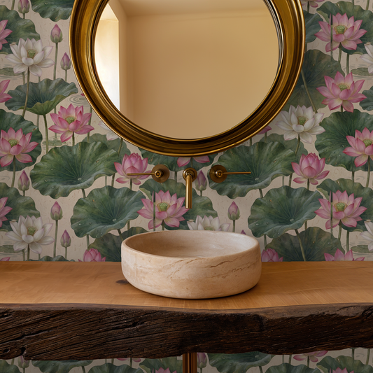 Shiga Wallpaper - LUXE Peel & Stick - Wallpaper