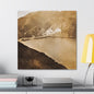 Morris Dam Lake Canvas Gallery Wraps 24″ x 24″ 1.25"