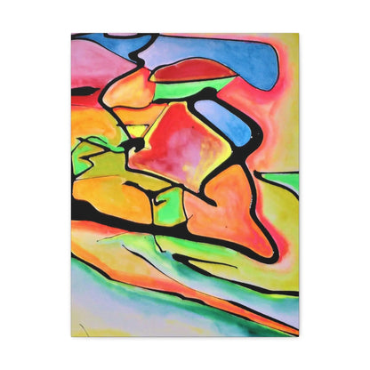 Atomic Dog Canvas Gallery Wraps 18″ x 24″ 1.25"