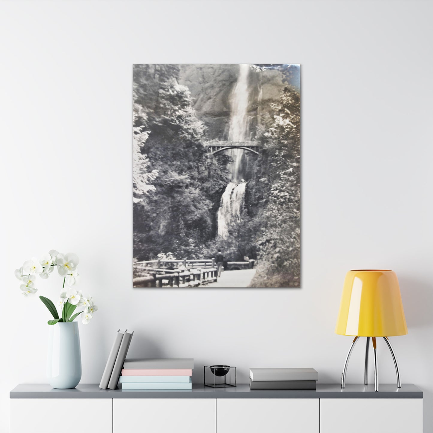 Multnomah Falls Oregon Canvas Gallery Wraps