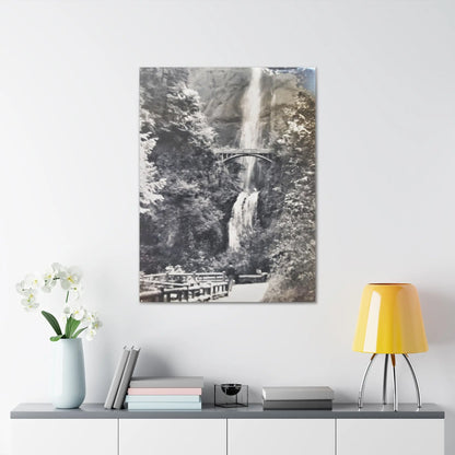 Multnomah Falls Oregon Canvas Gallery Wraps 30″ x 40″ 1.25"