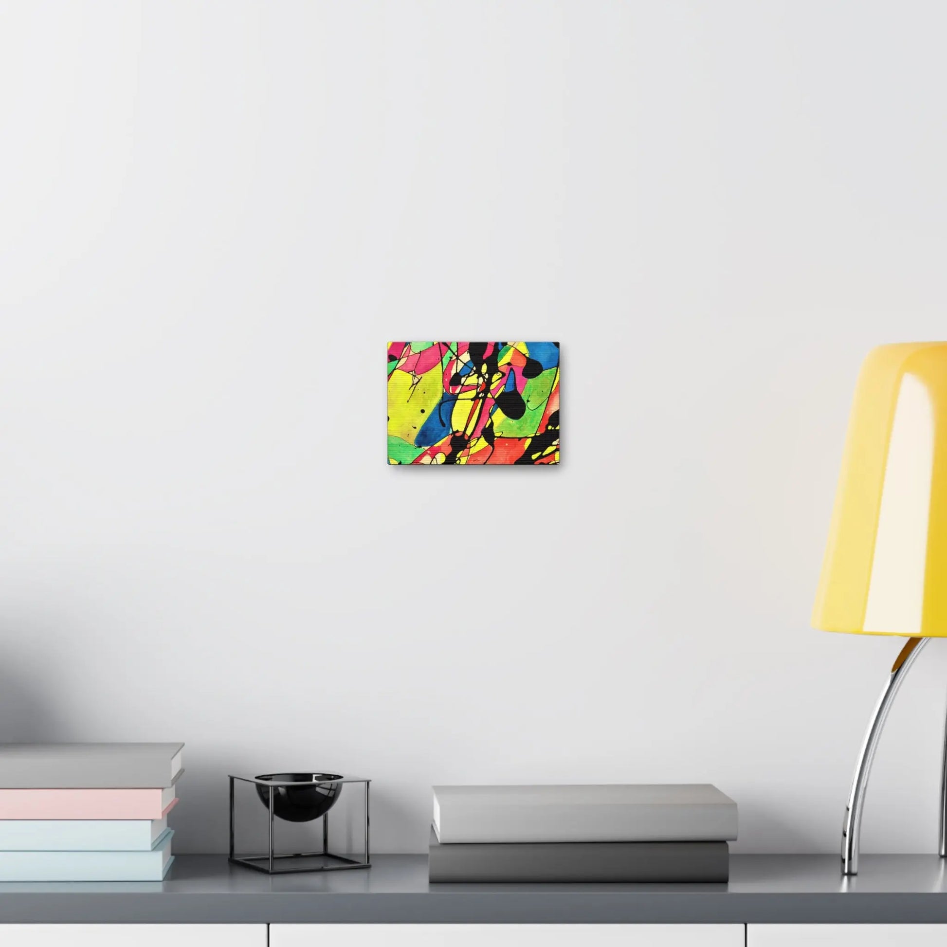 Exploding Earth Canvas Gallery Wraps 7" x 5" 1.25"