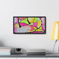 Pink Mouse Gallery Canvas Wraps Horizontal Frame 20″ x 10″ Black 1.25"