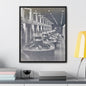 Boulder Dam Powerhouse Gallery Canvas Wraps Vertical Frame 20″ x 24″ 1.25" Black