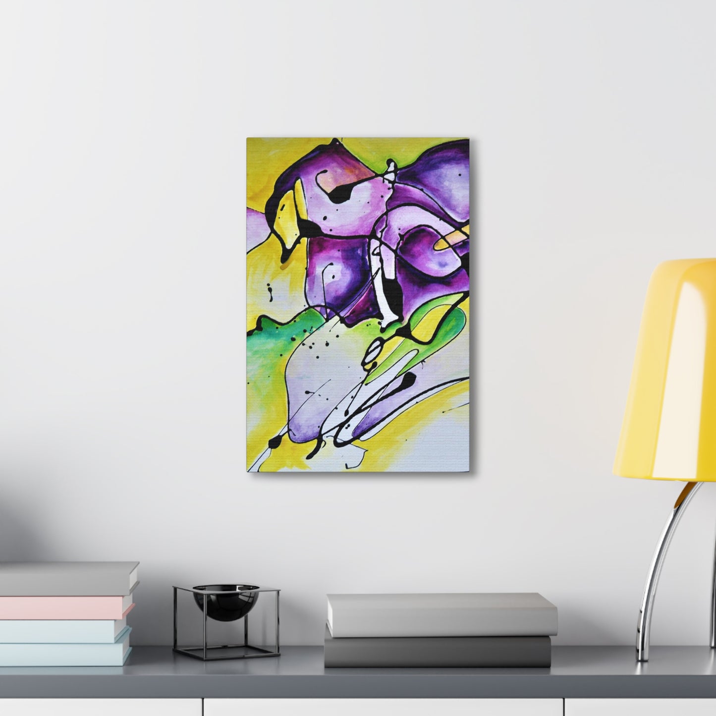 Purple Mountains Canvas Gallery Wraps