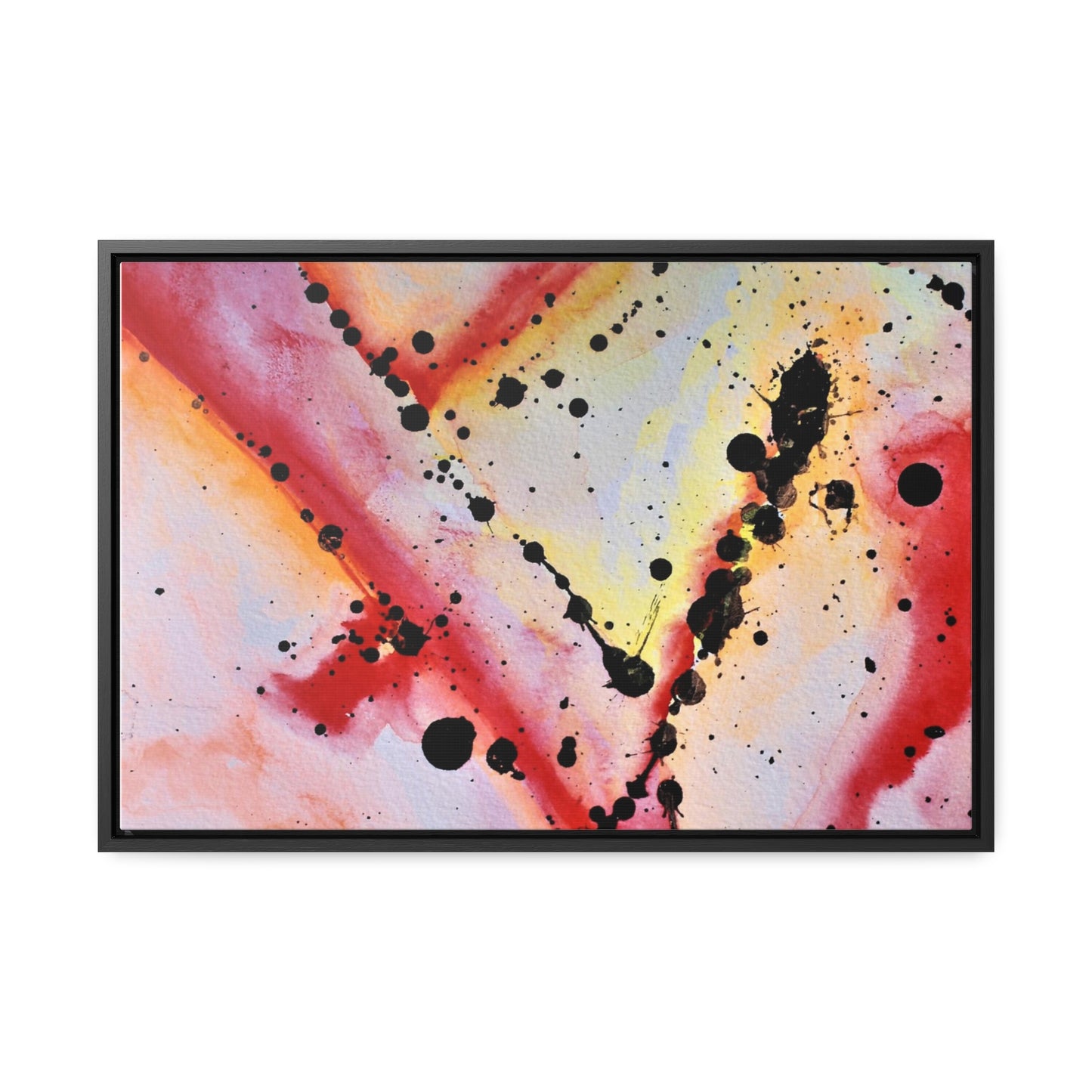 Red Hot Love Gallery Canvas Wraps, Horizontal Frame