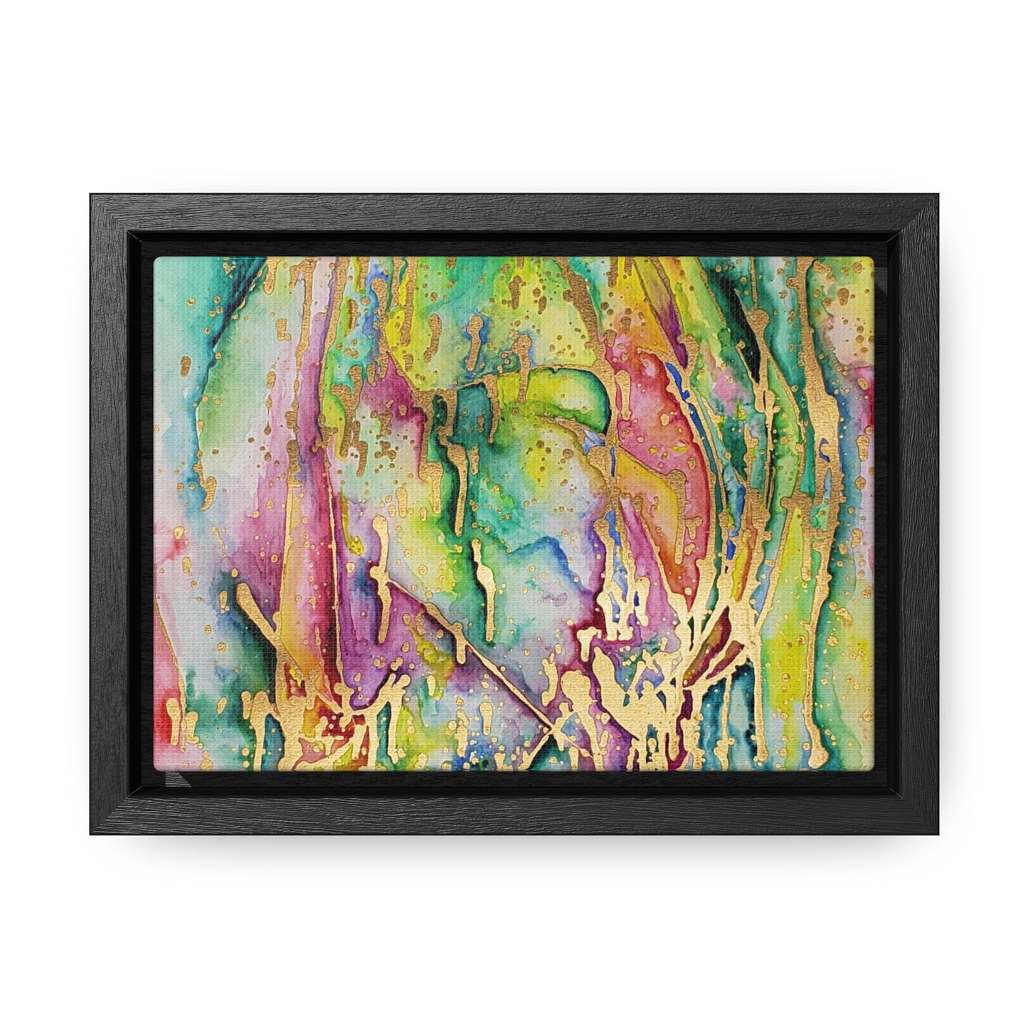 Acid Face Gallery Canvas Wraps, Horizontal Frame