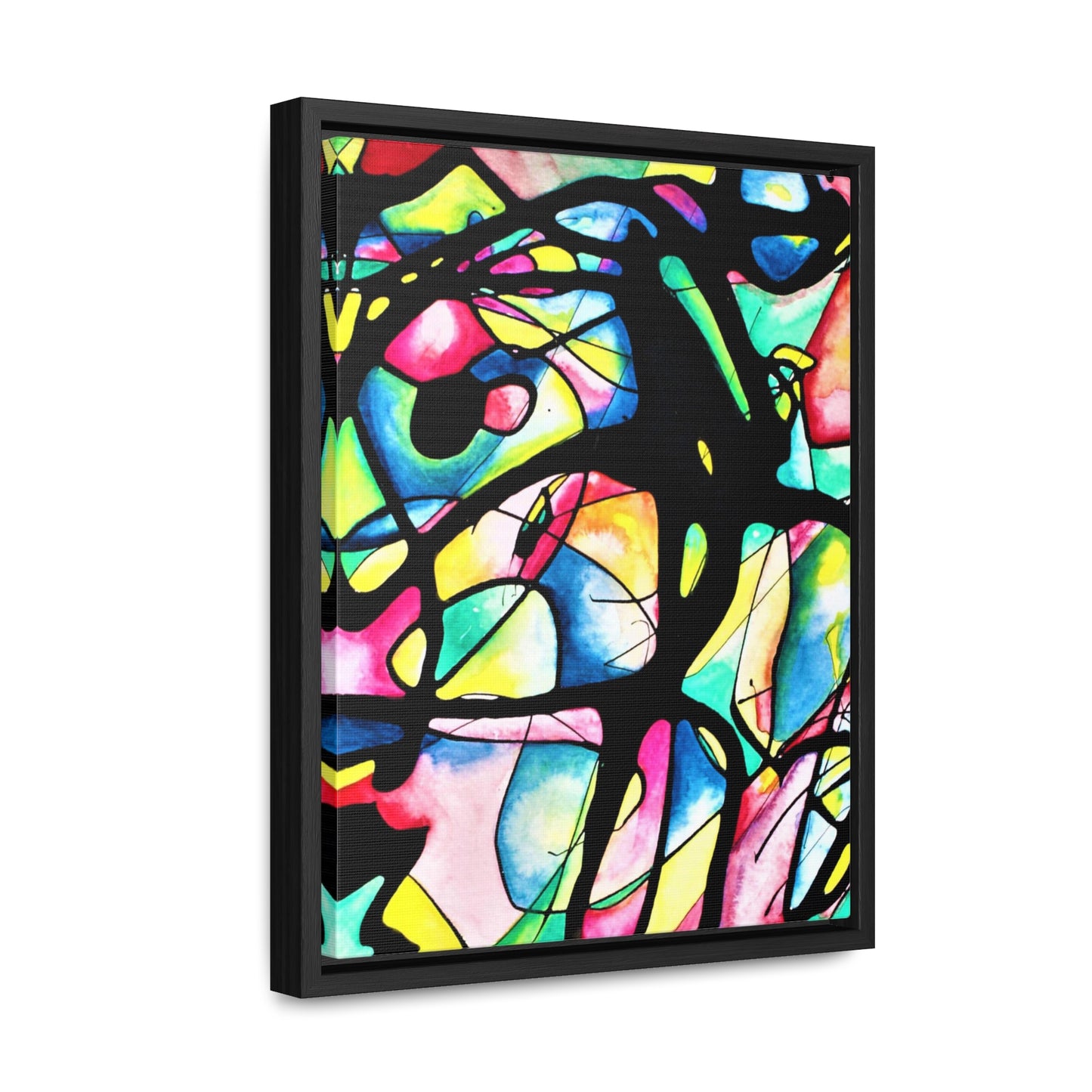 Peacock Gallery Canvas Wraps, Vertical Frame