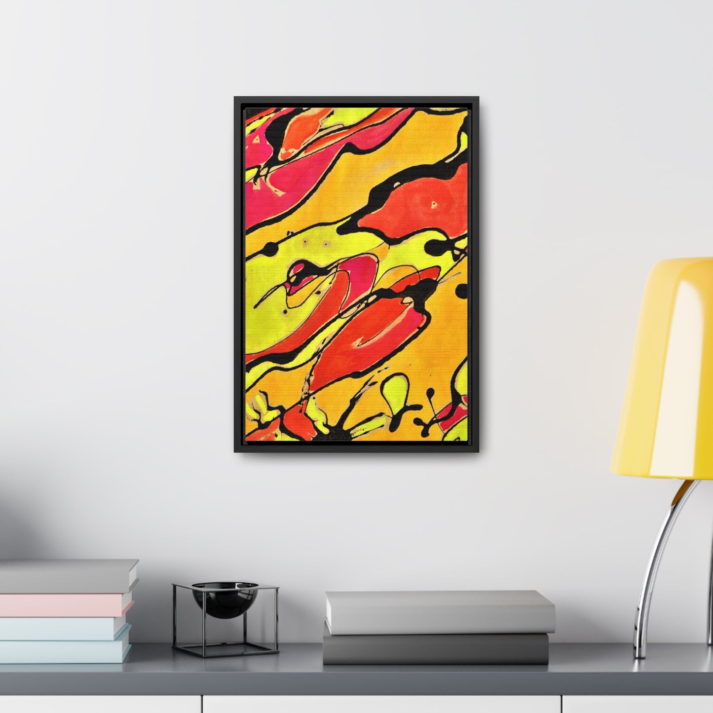 80's Rapture Gallery Canvas Wraps, Vertical Frame