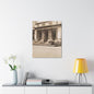 New York Public Library Stretched Canvas 1.5" 24″ x 30″