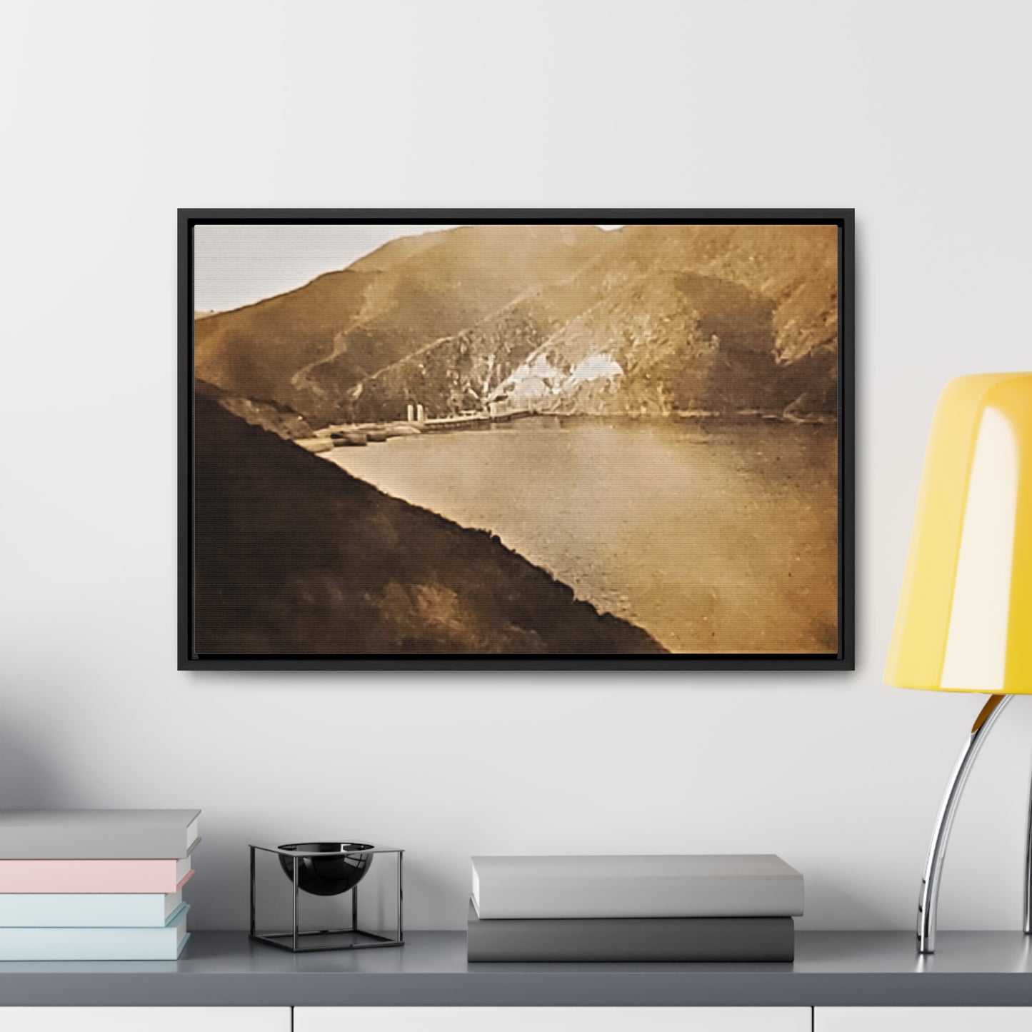 Morris Dam Lake Gallery Canvas Wraps, Horizontal Frame