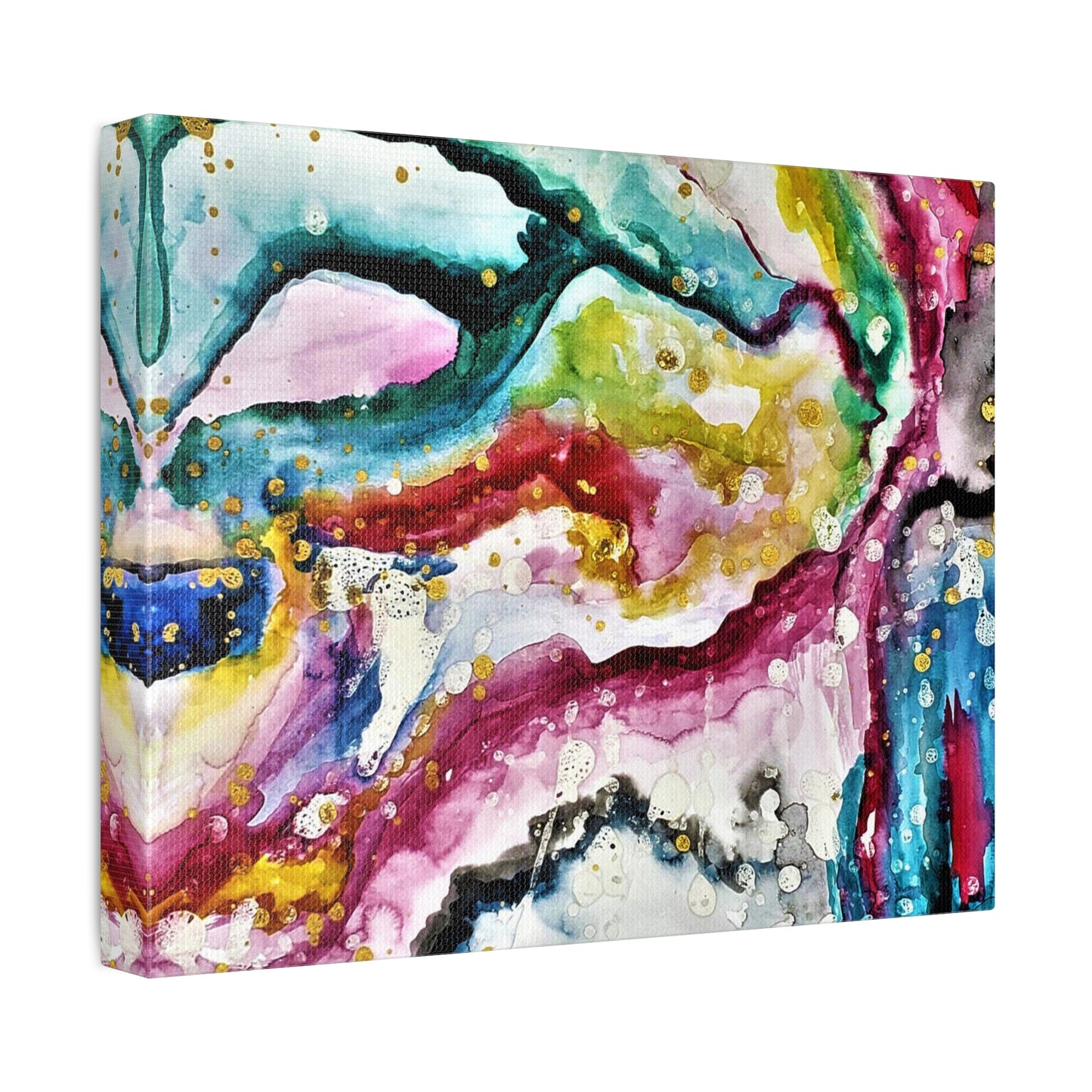 Cosmic Face Stretched Canvas