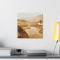 San Gabriel Dirt Fill Dam #1 Canvas Gallery Wraps Printify