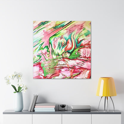 Pink Forest Canvas Gallery Wraps