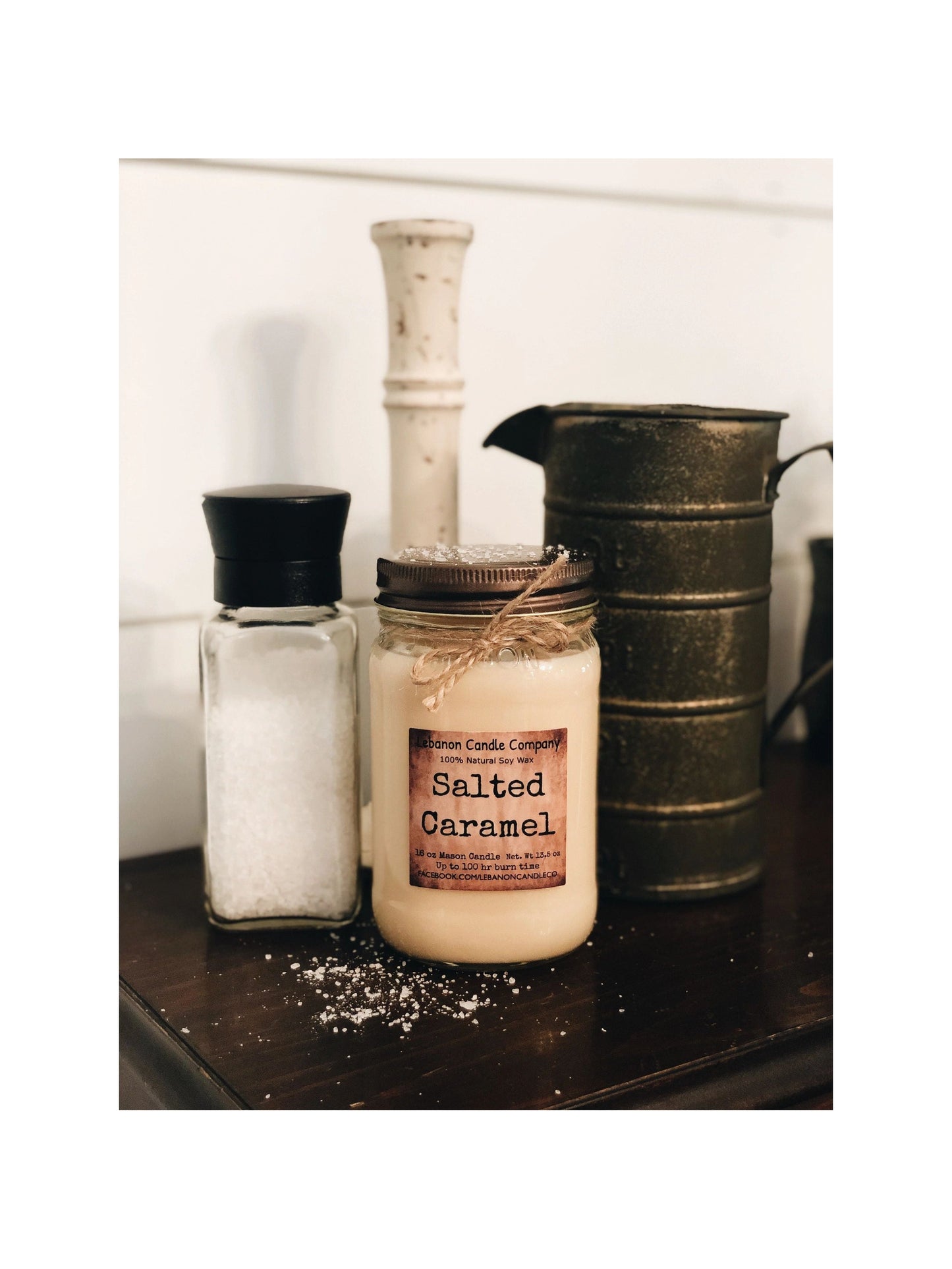 Salted Caramel Candle - - Candles & Melts