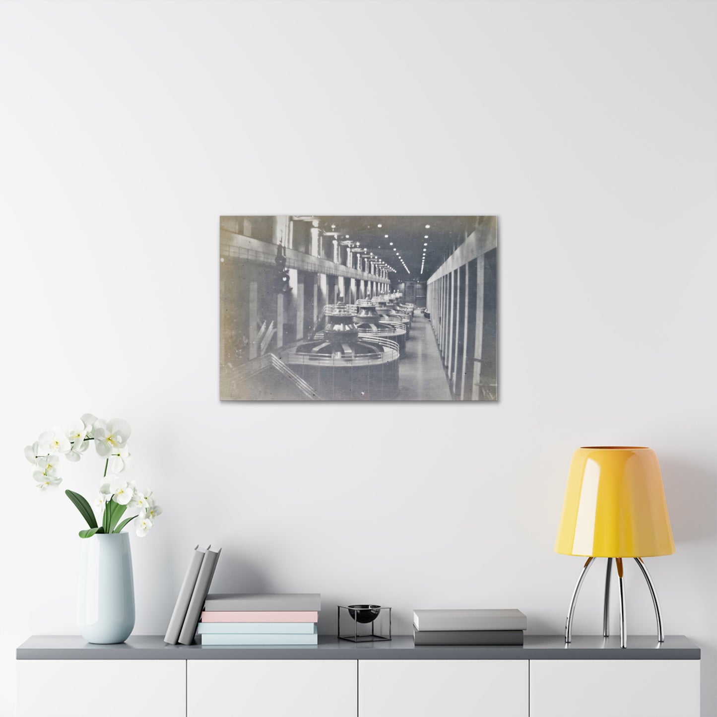 Boulder Dam Powerhouse Canvas Gallery Wraps