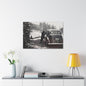 Yellowstone Bear Car Canvas Gallery Wraps 36" x 24" 1.25"