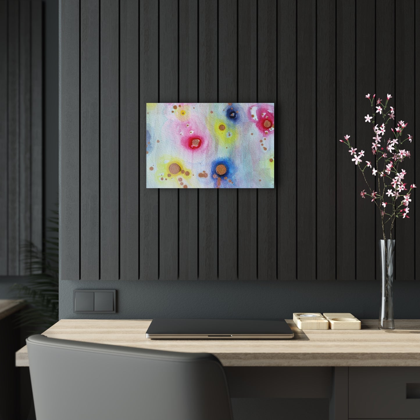 Raining Blooms Acrylic Prints