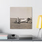 Army Pursuit Plane Ames Airport 1939 Canvas Gallery Wraps 20″ x 20″ 1.25"