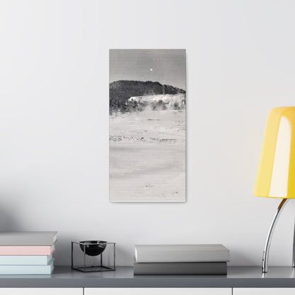 Mammoth Hot Springs Yellowstone Canvas Gallery Wraps 10″ x 20″ 1.25"