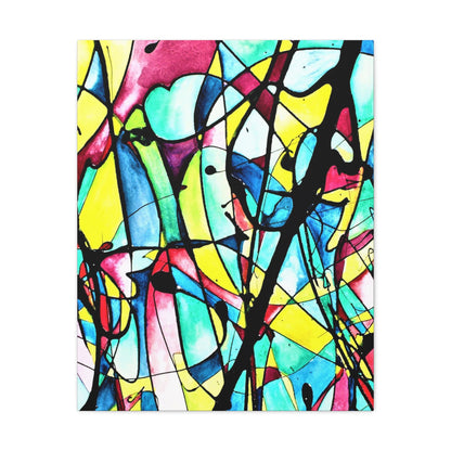 Alien Lady Canvas Gallery Wraps 24″ x 30″ 1.25"