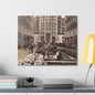 Rockefeller Plaza Canvas Gallery Wraps 24″ x 20″ 1.25"