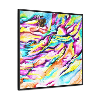 Teal River Gallery Canvas Wraps, Square Frame