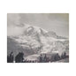 Mount Rainier Satin Canvas Stretched 10″ x 8″ (Horizontal) 1.5"