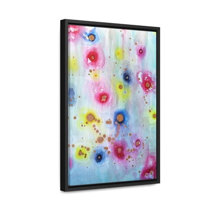 Raining Blooms Gallery Canvas Wraps, Vertical Frame