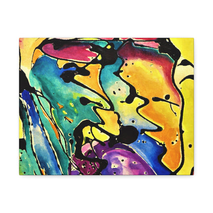 Sing Stretched Canvas 1.5" 14″ x 11″