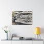 Springs at top of Jupiter Terrace Yellowstone Canvas Gallery Wraps 36" x 24" 1.25"