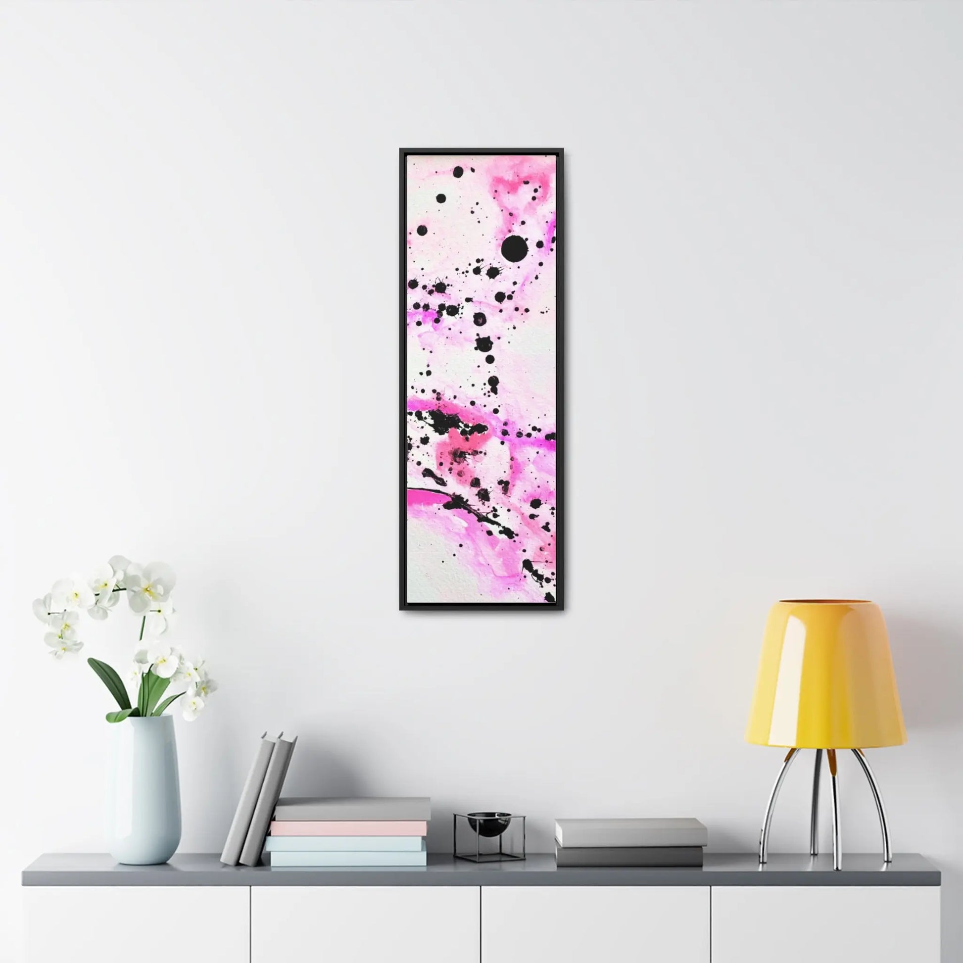 Neon Lightning Gallery Canvas Wraps, Vertical Frame