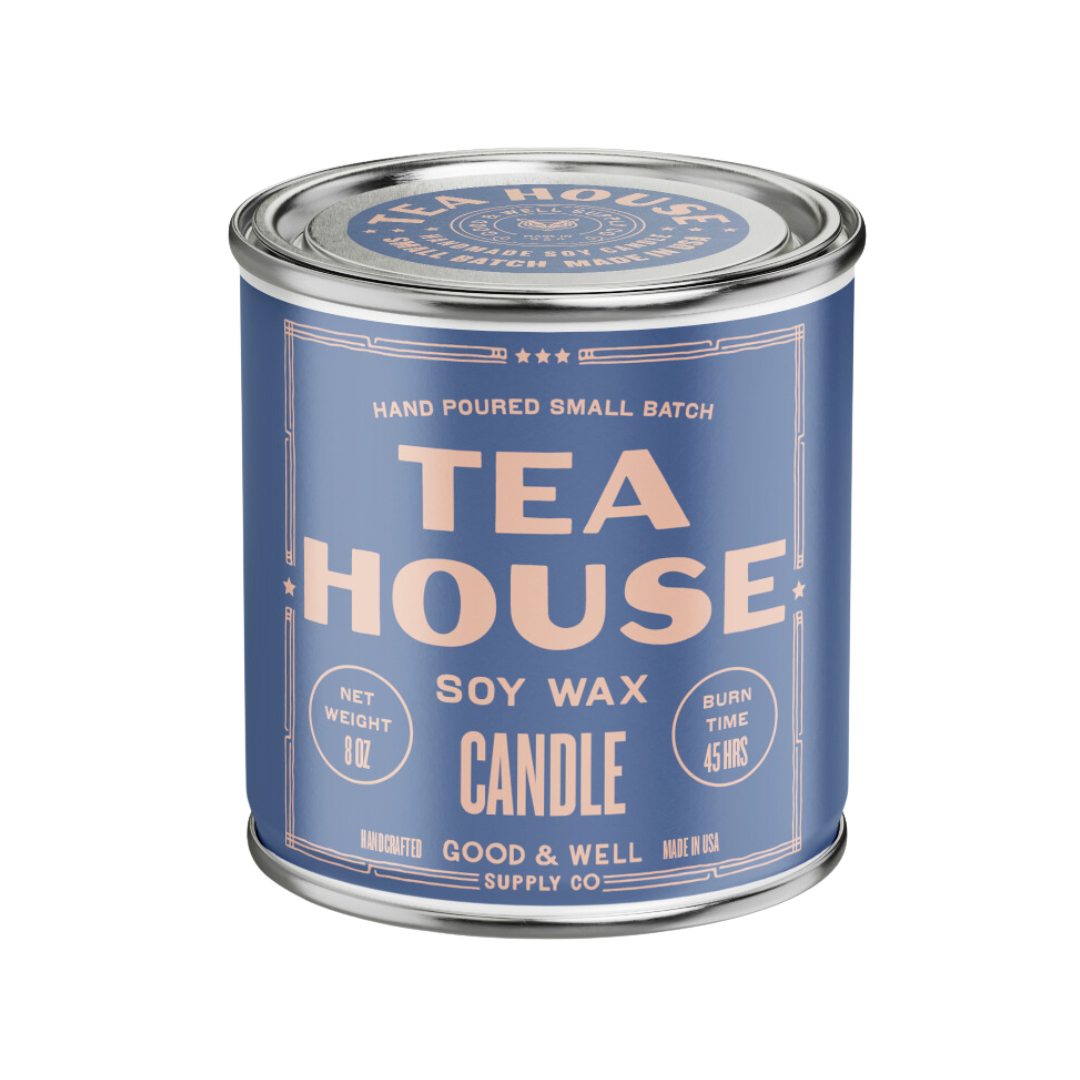 Tea House Happy Place Candle - - Candles