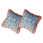 Tache Cotton Patchwork Paisley Floral Bohemian Mosaic Paradise Cushion Cover 2-Pieces (JHW-933) - 18 x 18 | 2-pack - Euro Sham / Cushion Cover