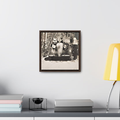 After The Black Hills 1939 Gallery Canvas Wraps Square Frame 12″ x 12″ Premium Gallery Wraps (1.25″) Walnut